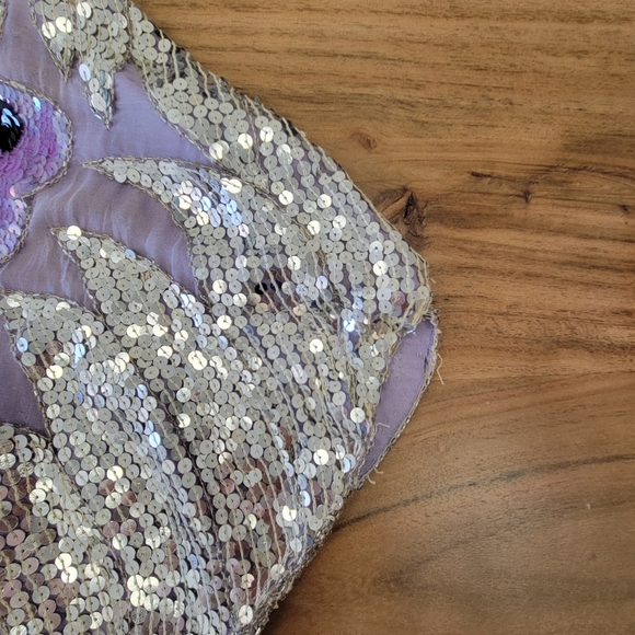 Vintage 100% silk cape - Picture 5 of 17